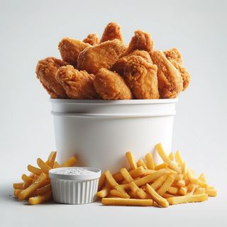 Kubełek wings 50 sztuk