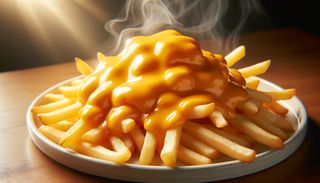 Пържени картофи със сирене