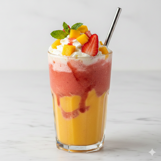Batido mango y Fresa