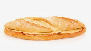 Bocadillo de atún y jamón York