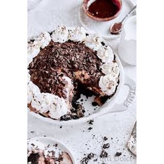 Chocolate Pie (Served With Ice-Cream)