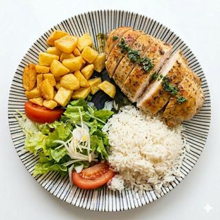 Combinado De Pechuga De Pollo