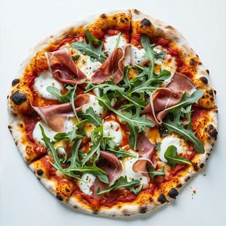 Пица Бъфло Крудо с рукола