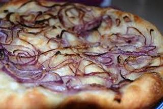 Focaccia con cipolle