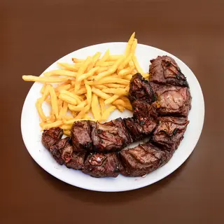 Entraña a las brasas