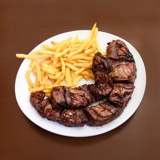 Entraña a las brasas