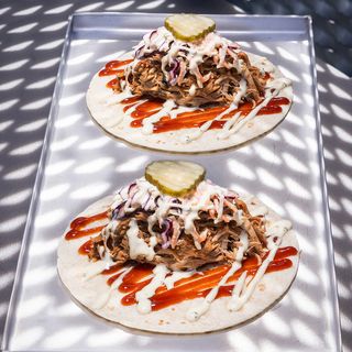 Pulled pork tacos