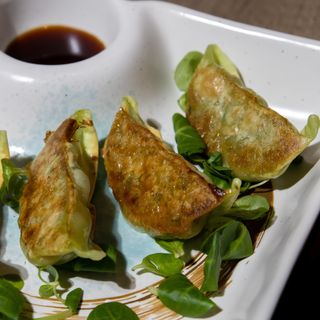 122.Ravioli vegetariani alla piastra