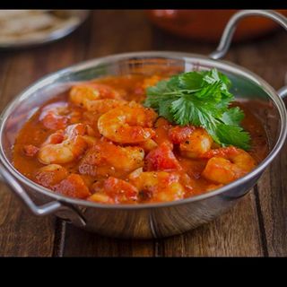 Curry Hindú De Gambas