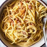 Spaghettis à la crème/Carbonara
