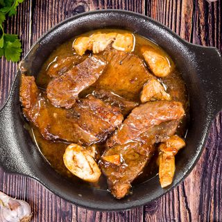 25.Телешки бузи с манатарки