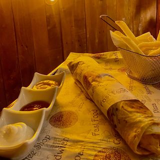 Sandwich oriental escalopes 