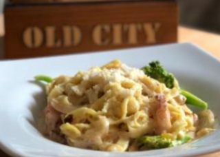 Паста з овочами та грибами 300г