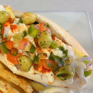 Sandwich Tunisien (Pain Baguette)