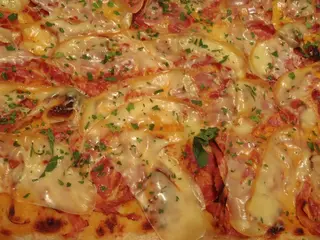 Crema di zucca, scamorza e pancetta