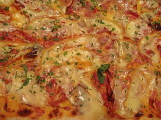 Crema di zucca, scamorza e pancetta