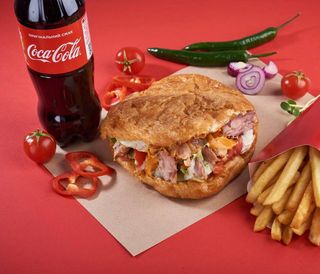 Комбо в булці 