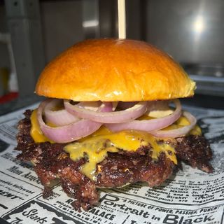 Smash oklahoma + patatas