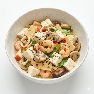Fructe de mare cu tofu