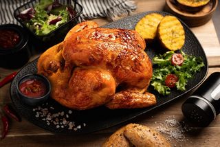 Pollo de Corral a la brasa