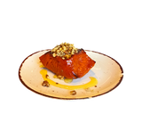 Печена тиква с мед и орехи (200г)