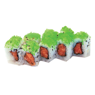 88. Spicy Salmón Uramaki (8 Uds.)