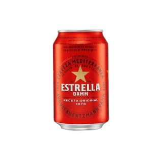 Estrella Damm Cerveza Lata 33cl