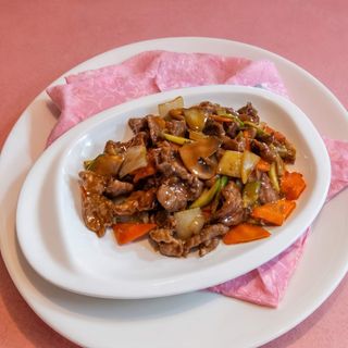 Ternera Con Salsa De Ostras