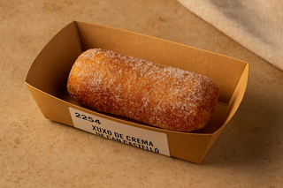 Xuxo de Crema Catalana de Can Castelló (Girona)