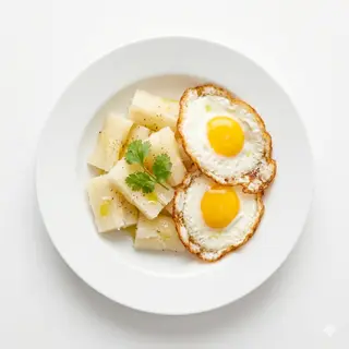 Yuca Con Huevos
