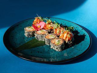 Vip Рол без рису ТЕПЛИЙ "Крабовий привіт"