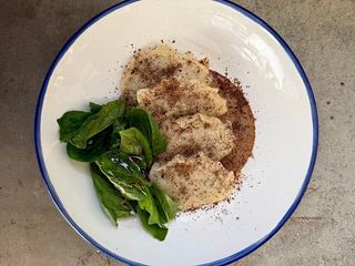 Вареники з качкою та соусом демігляс (265g)