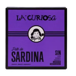 Paté de Sardina La Curiosa Lata 125gr