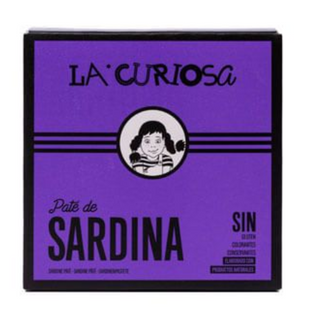 Paté de Sardina La Curiosa Lata 125gr