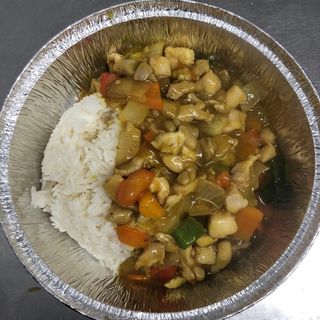 121 Combo De Pollo Con Curry