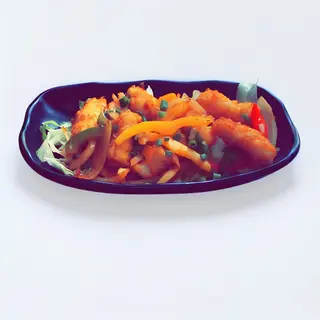 Calamars au Saté