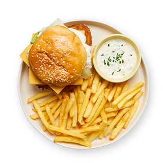 Chicken Burger De Luxe