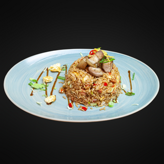 Arroz chaufa de cerdo