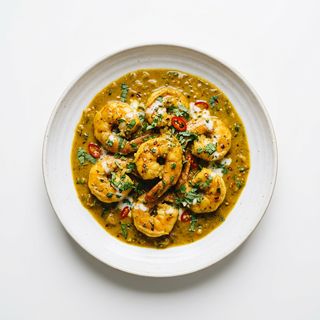 Langostinos Al Curry
