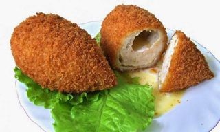 კიევური კატლეტი პიურესთან