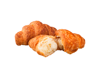 Croissant choco blanco