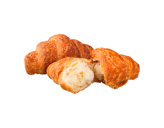 Croissant choco blanco