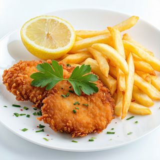 Bečka šnicla sa pomfritom