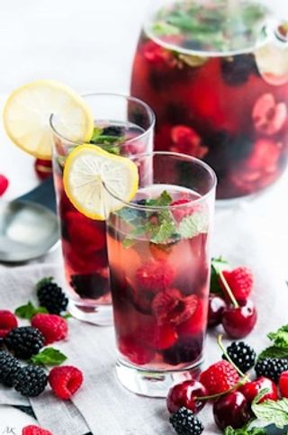 Berry & Mint Sangria