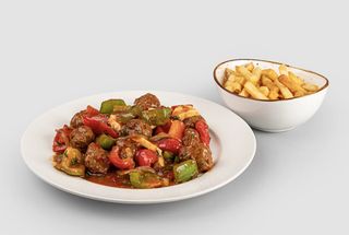 Сурхандарья с картофелем фри