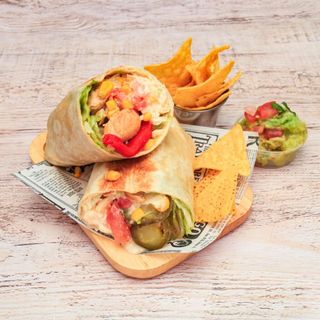 BURRITOS POLLO A LA PLANCHA