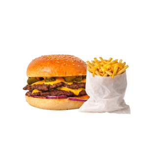 Cheese Explosion + Cheese pommes