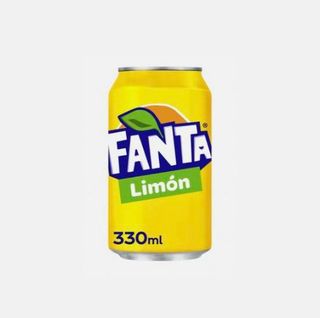 Fanta limón lata 330ml.
