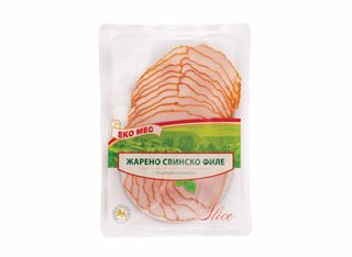 Филе Свинско Жарено Слайс 130 Гр Вакуум Еко Мес-106795