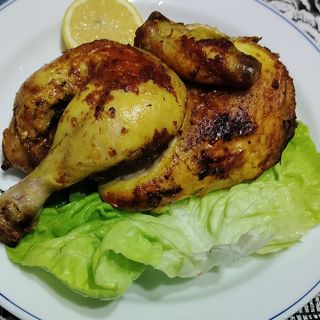 1/2 Poulet Sec